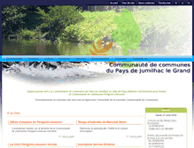 Tablet Screenshot of pays-jumilhac.fr